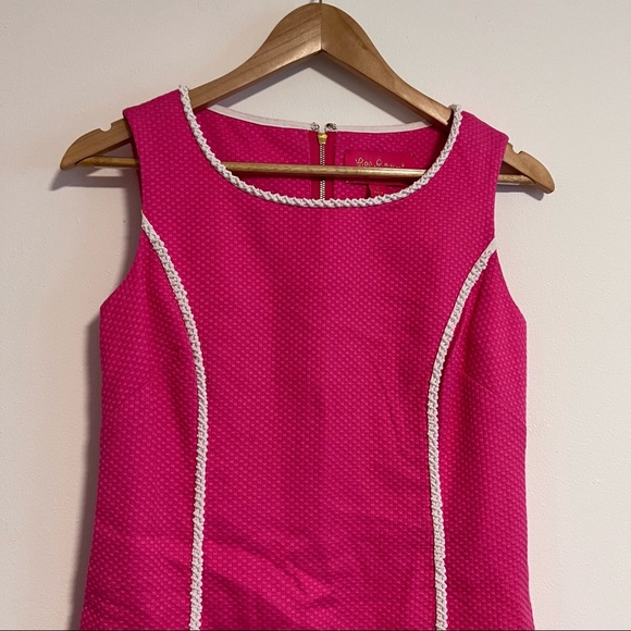 Lilly Pulitzer Jubilee Tenley shift dress Anniversary collection beaded pink - Picture 5 of 11